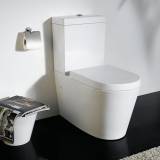 Ladoga Close Coupled Modern Toilet and Cistern 